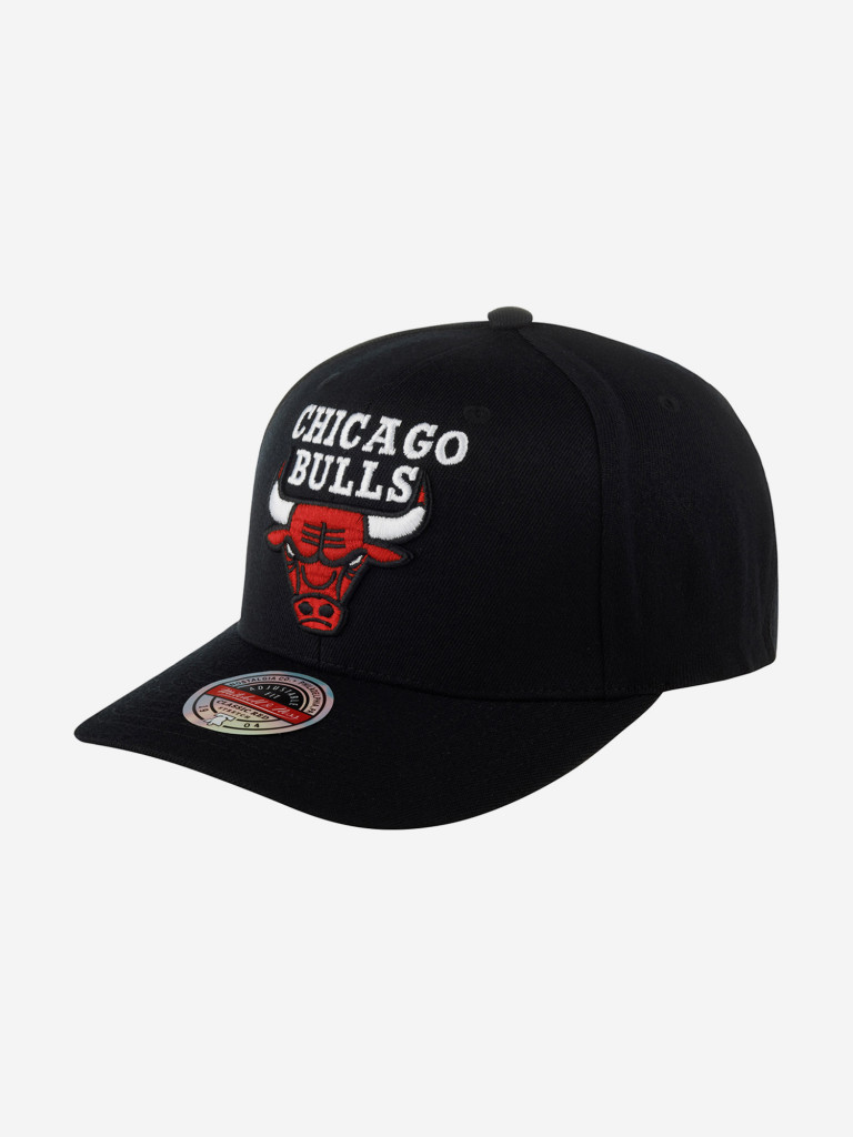 Бейсболка MITCHELL NESS HHSSINTL1245-CBUBLCK Chicago Bulls NBA (черный)