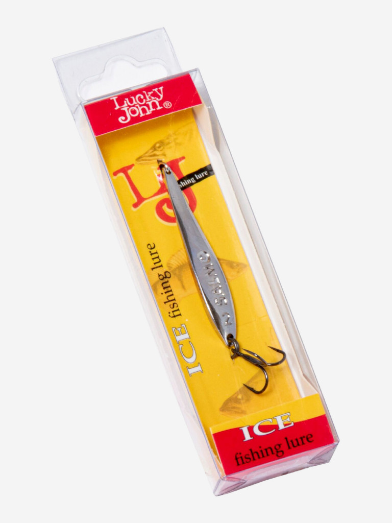 Блесна вертикальная зимняя Lucky John S-2 с тройником, вес 3 г