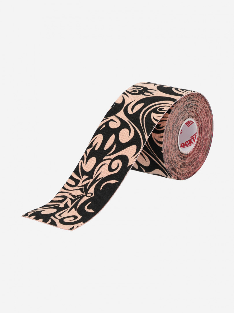 фото Кинезиотейп rocktape classic 5 см х 5 м, тату, мультицвет