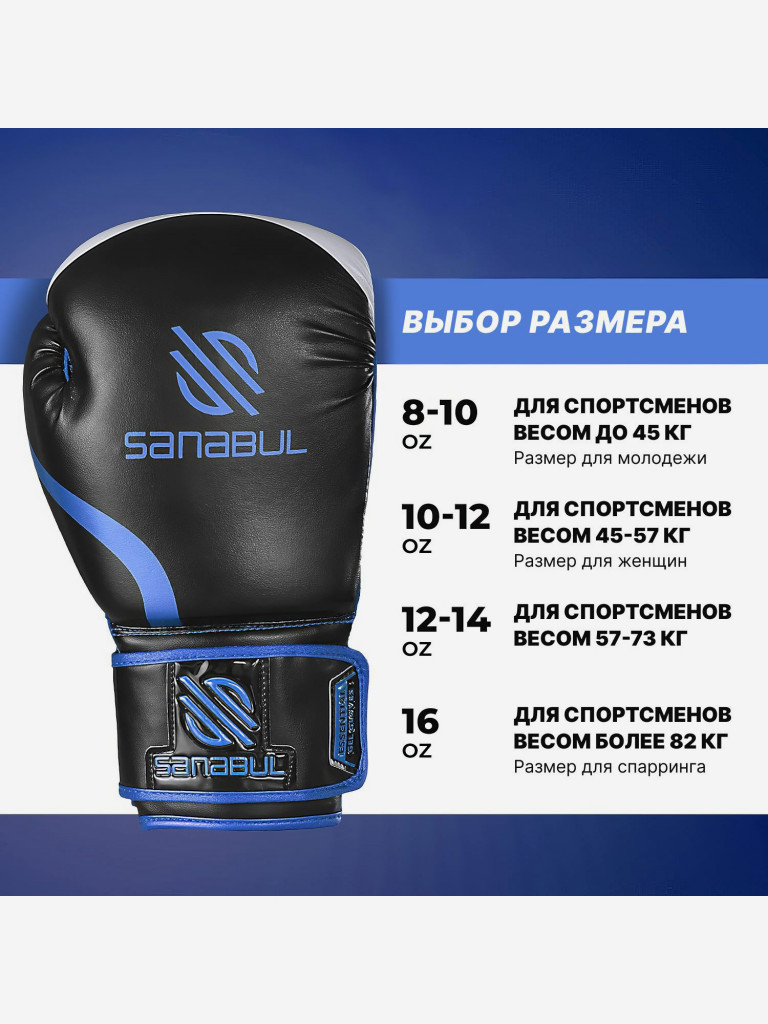 Боксерские перчатки Sanabul Essential SA-500