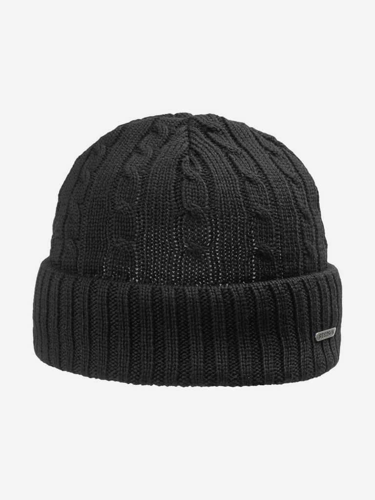 Шапка с отворотом STETSON 8699352 GEORGIA (черный)