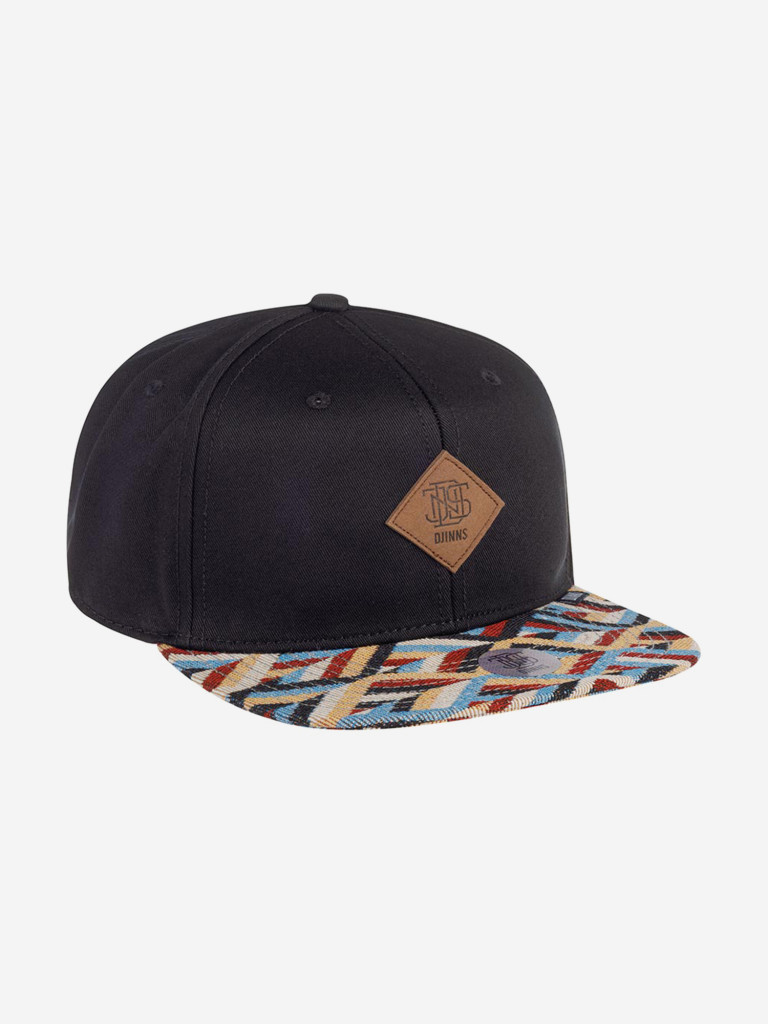 Бейсболка с прямым козырьком DJINNS 6P SB CP TriTri Rev.