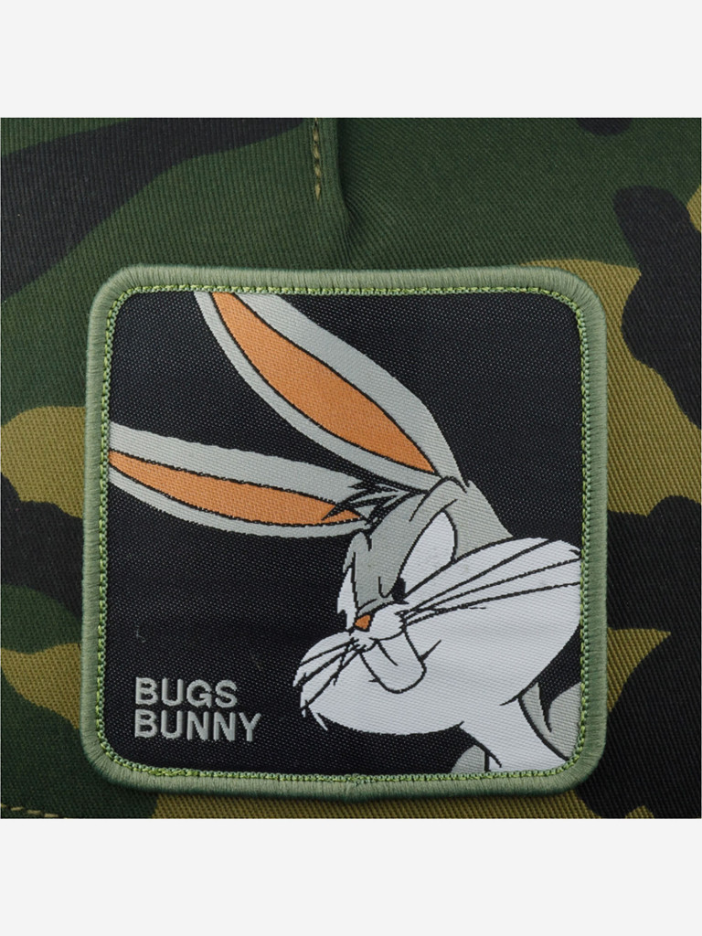 Бейсболка с прямым козырьком CAPSLAB CL/LOO8/1/CASF/BUN Looney Tunes Bugs Bunny (оливковый)