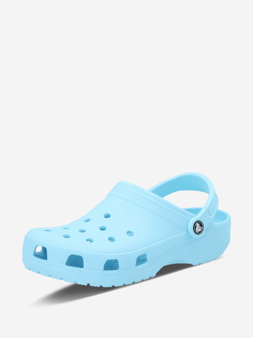 фото Сабо crocs classic, голубой