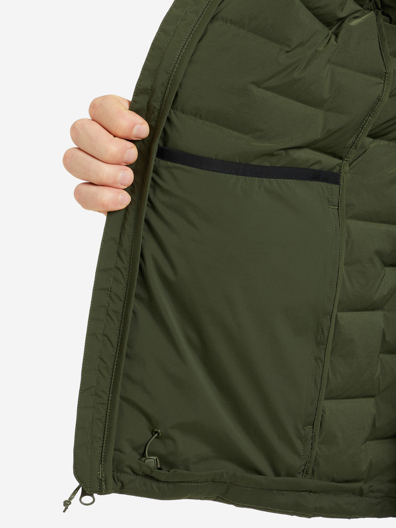 фото Пуховик мужской mountain hardwear stretchdown™ jacket, зеленый