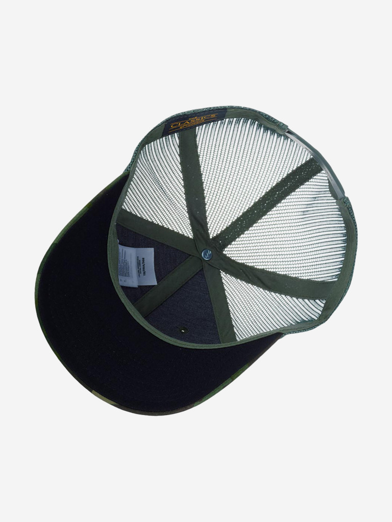 Бейсболка с сеточкой FLEXFIT 6606MC (оливковый)