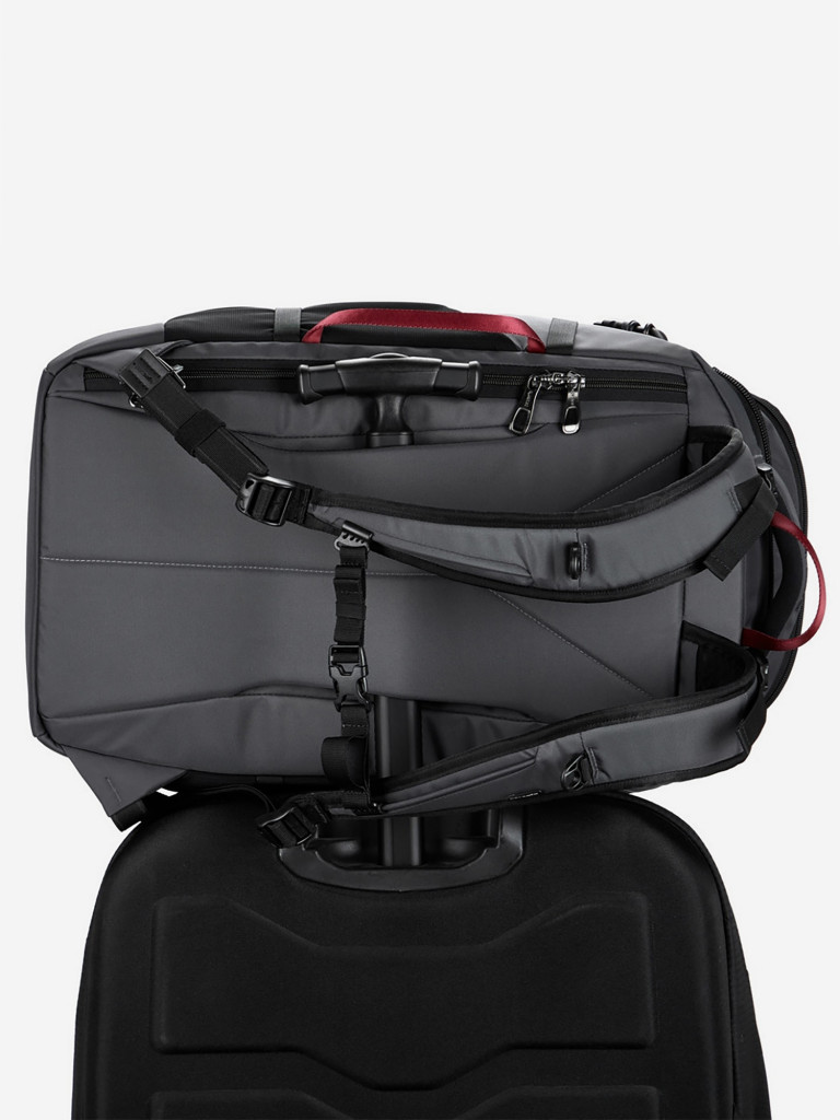 Рюкзак в ручную кладь антивор Pacsafe Venturesafe EXP35, серый, 35 л.