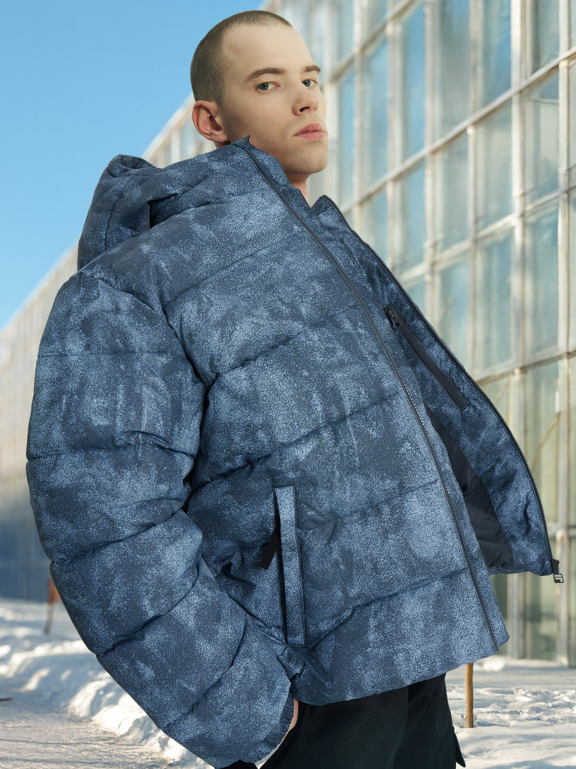 Пуховик мужской FILA, Синий