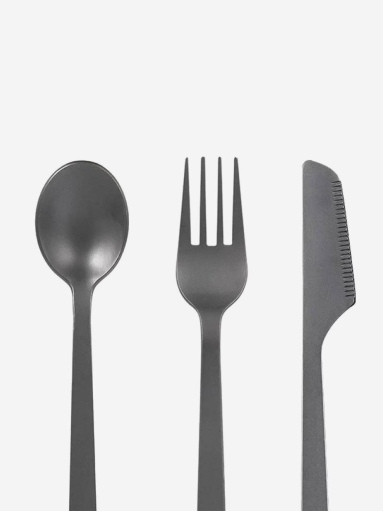Набор титановых приборов Naturehike TZD11 NH19T011-D ложка, вилка, нож