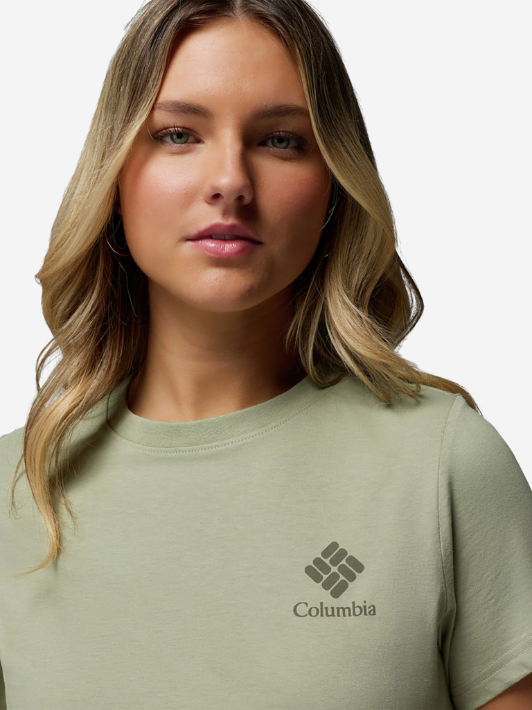 Футболка женская Columbia Rolling Bend Graphic SS