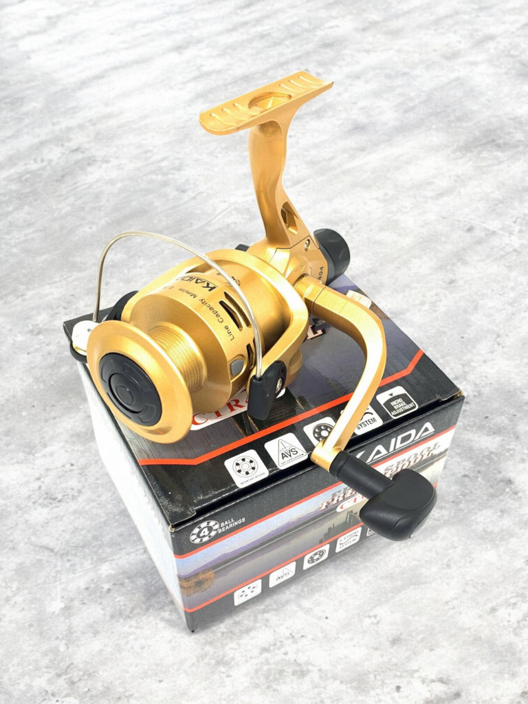 Катушка рыболовная Kaida CTR404-4BB
