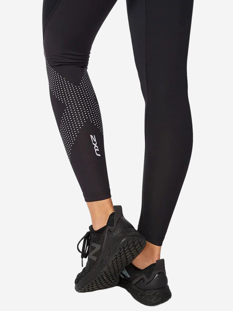 Компрессионные тайтсы 2XU Motion Mid-Rise Compression Tights Black