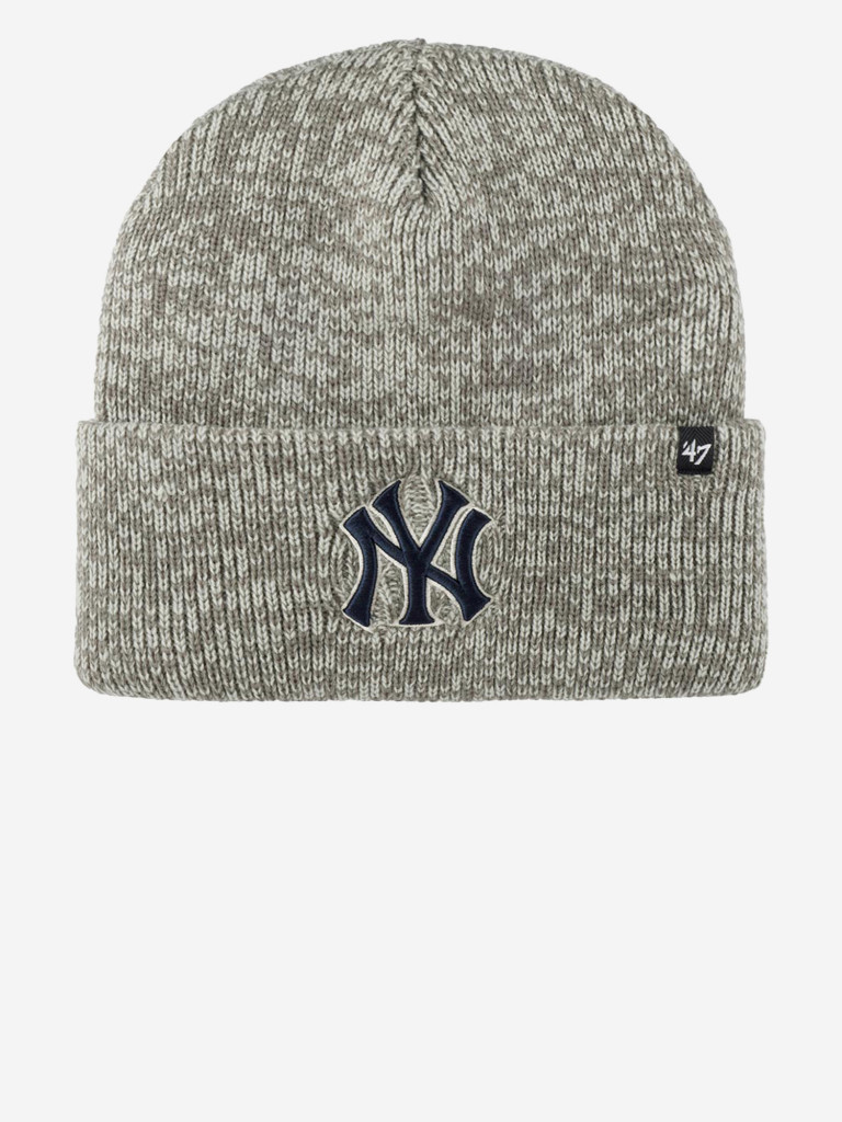 Шапка с отворотом 47 BRAND B-BRNFZ17ACE New York Yankees MLB (серый)