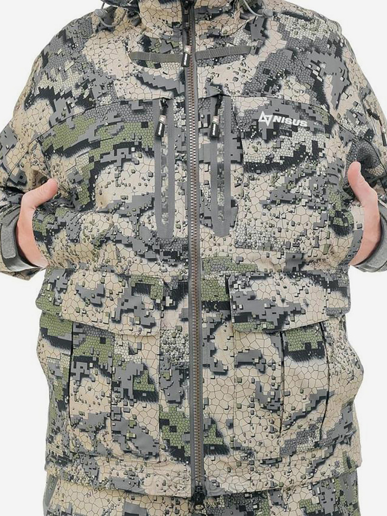 Костюм зимний NISUS 3в1 Commander (2 куртки+брюки) для рыбалки и охоты