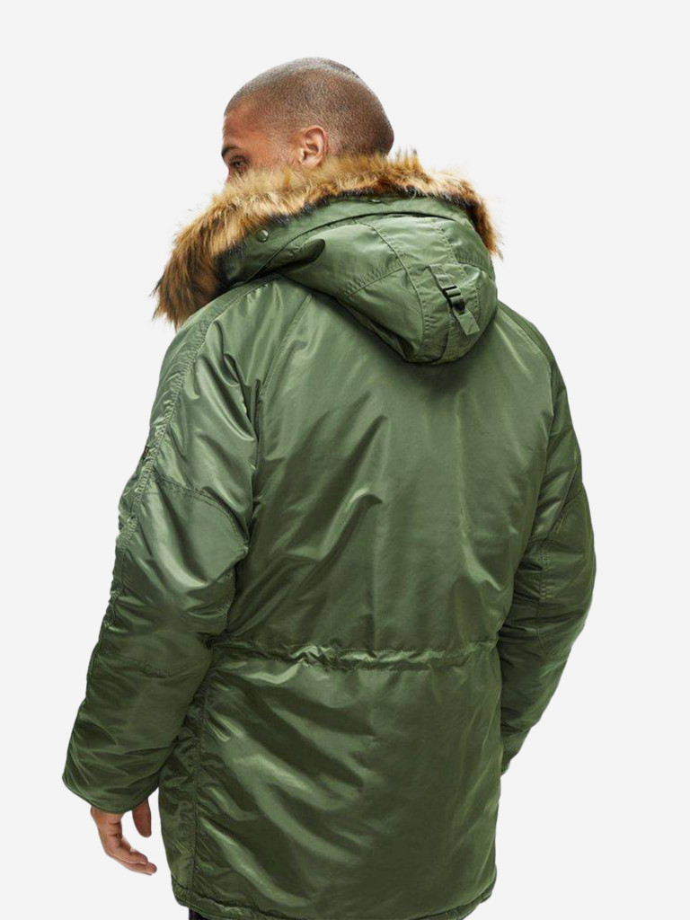 Парка зимняя мужская Slim Fit N-3B Alpha Industries