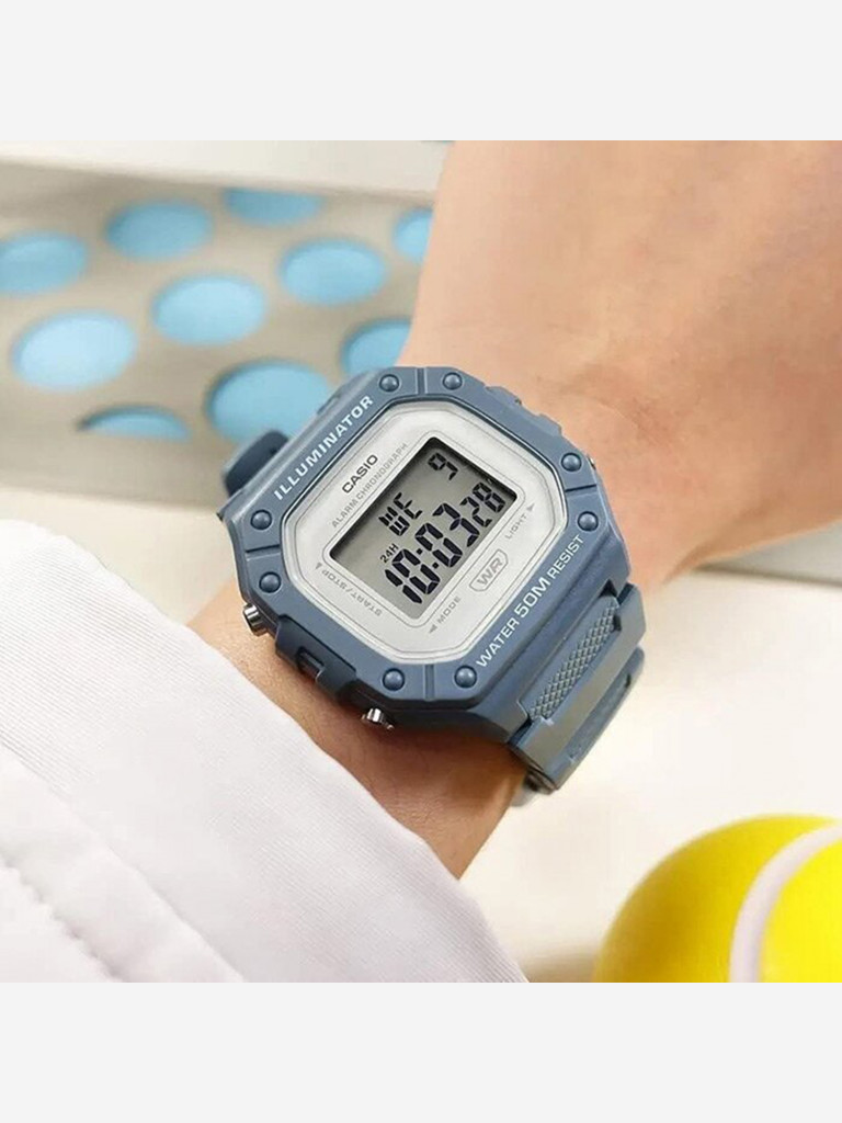 Спортивные часы CASIO ILLUMINATOR W-218HC-2A