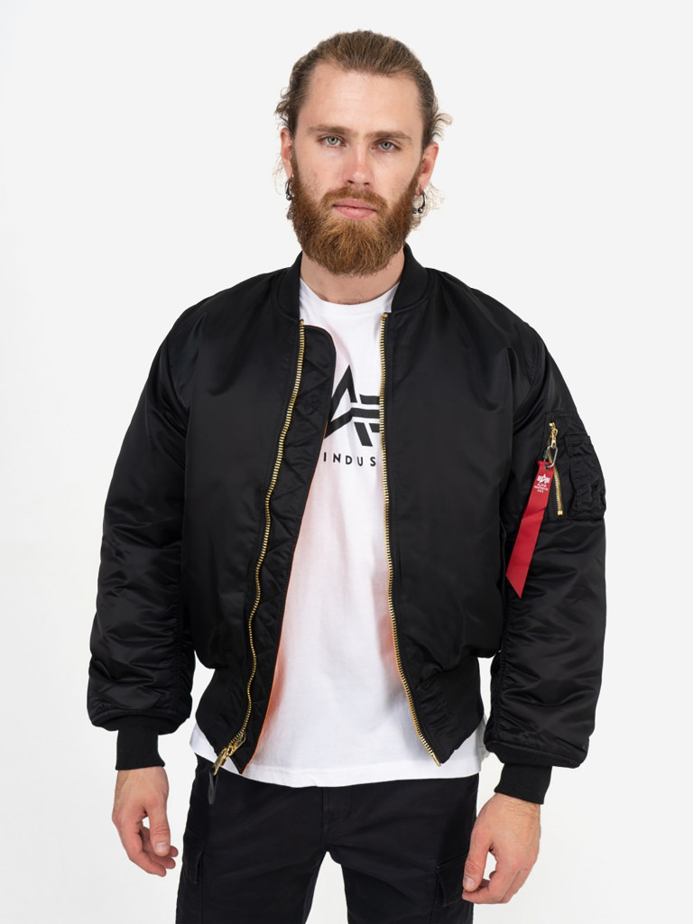 Бомбер утепленный мужской MA-1 Alpha Industries