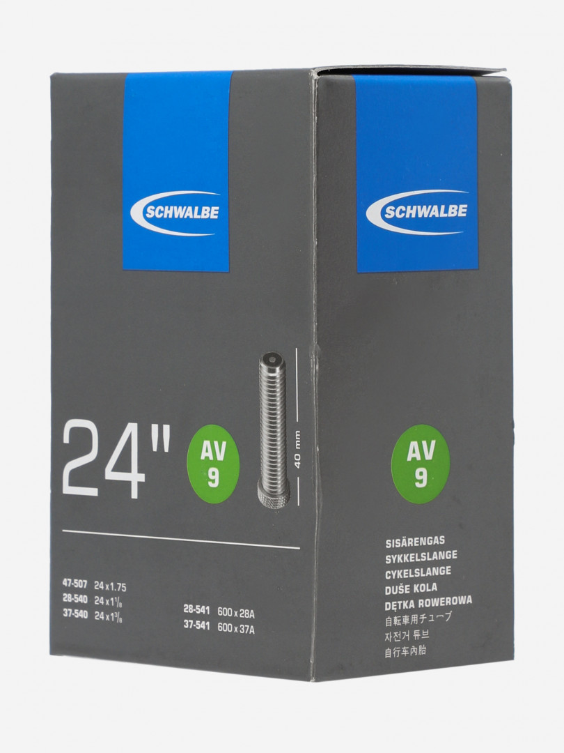 фото Камера schwalbe av9 24'' автониппель, черный