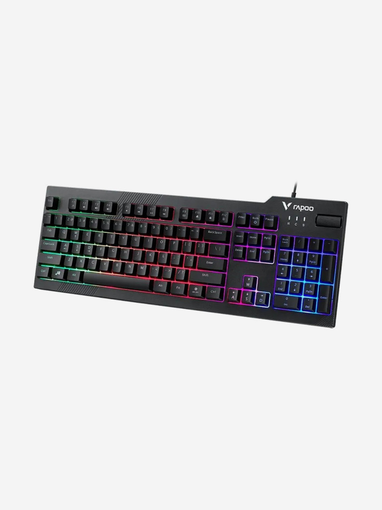 RAPOO Игровая клавиатура проводная V50S, цвет - черный