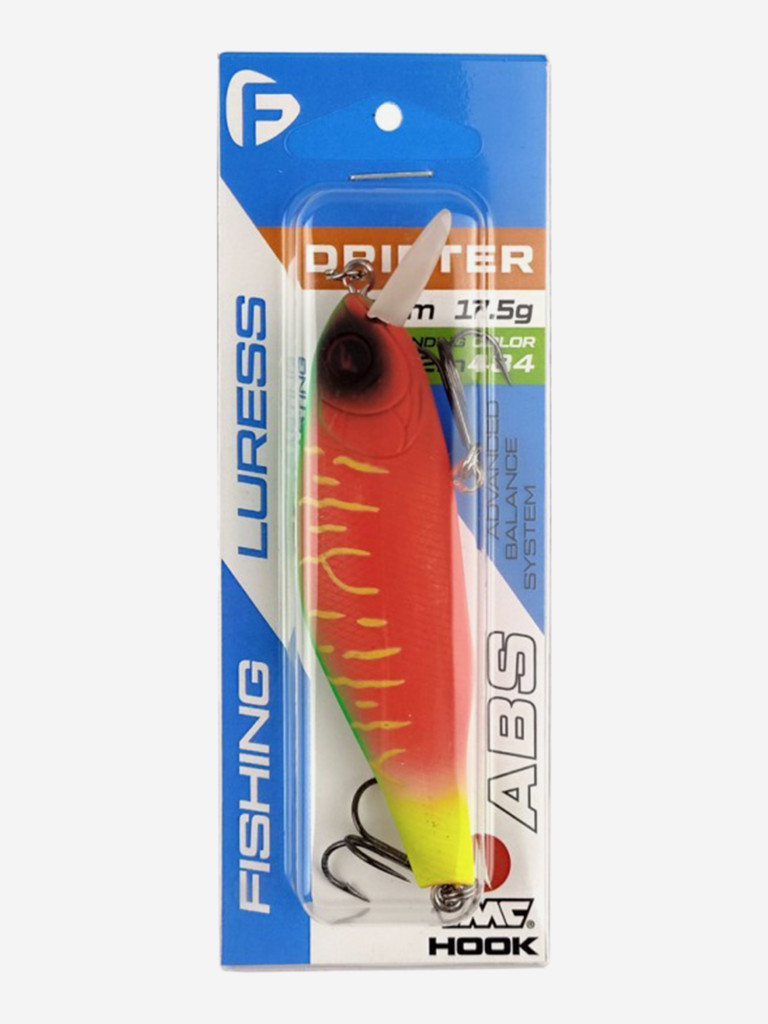 Воблер F-FISHING Drifter 90мм 17.5г 0.5-2.0м 484 Суспендр