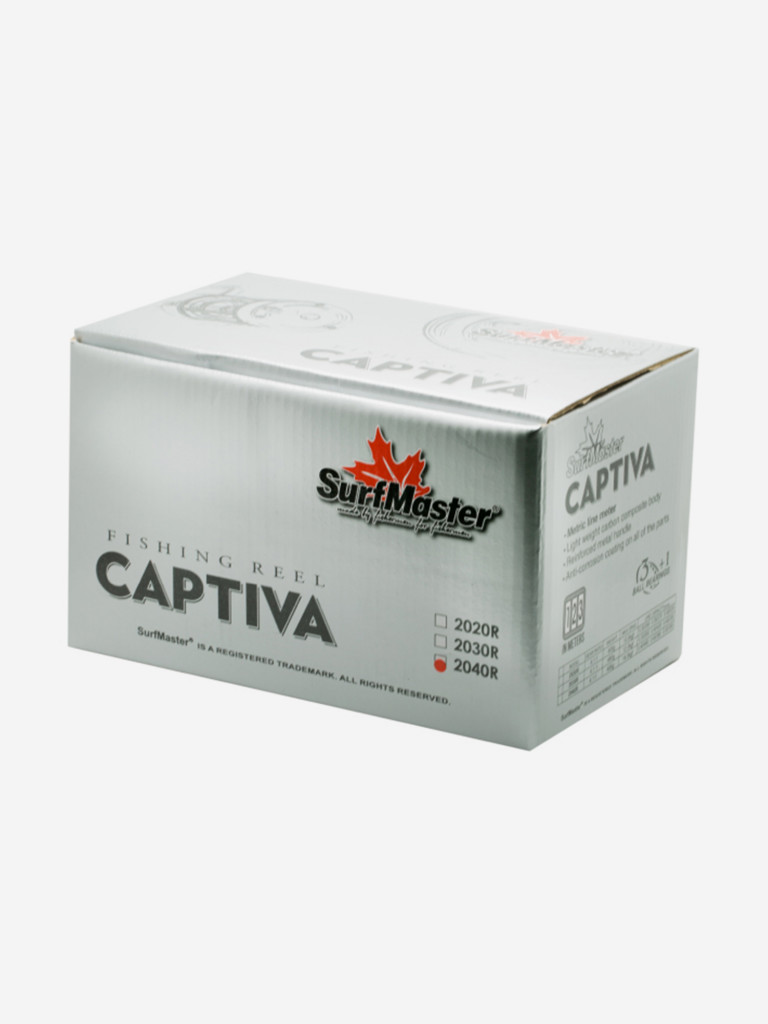 Катушка мультипликаторная Surf Master Captiva 2020R со счетчиком