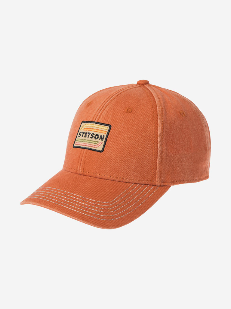 Бейсболка STETSON 7721110 BASEBALL CAP COTTON (оранжевый)