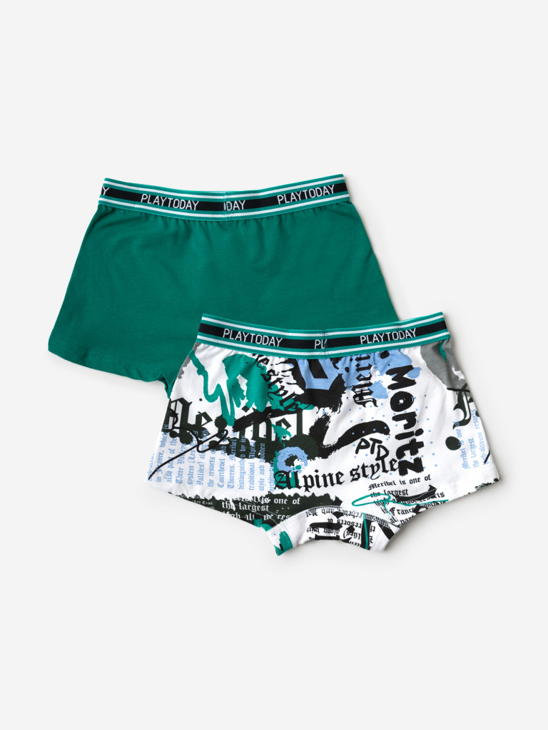 Трусы для мальчиков - боксеры, 2 шт PlayToday