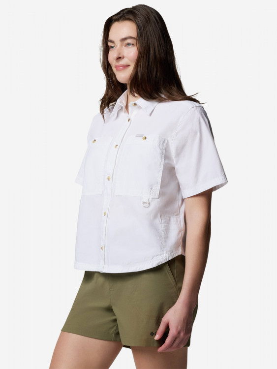 Рубашка с коротким рукавом женская Columbia Brea Falls Woven Ss