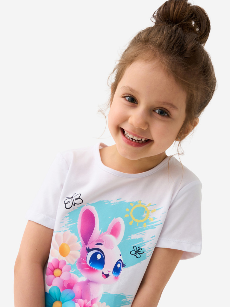 Футболка для девочки PlayToday