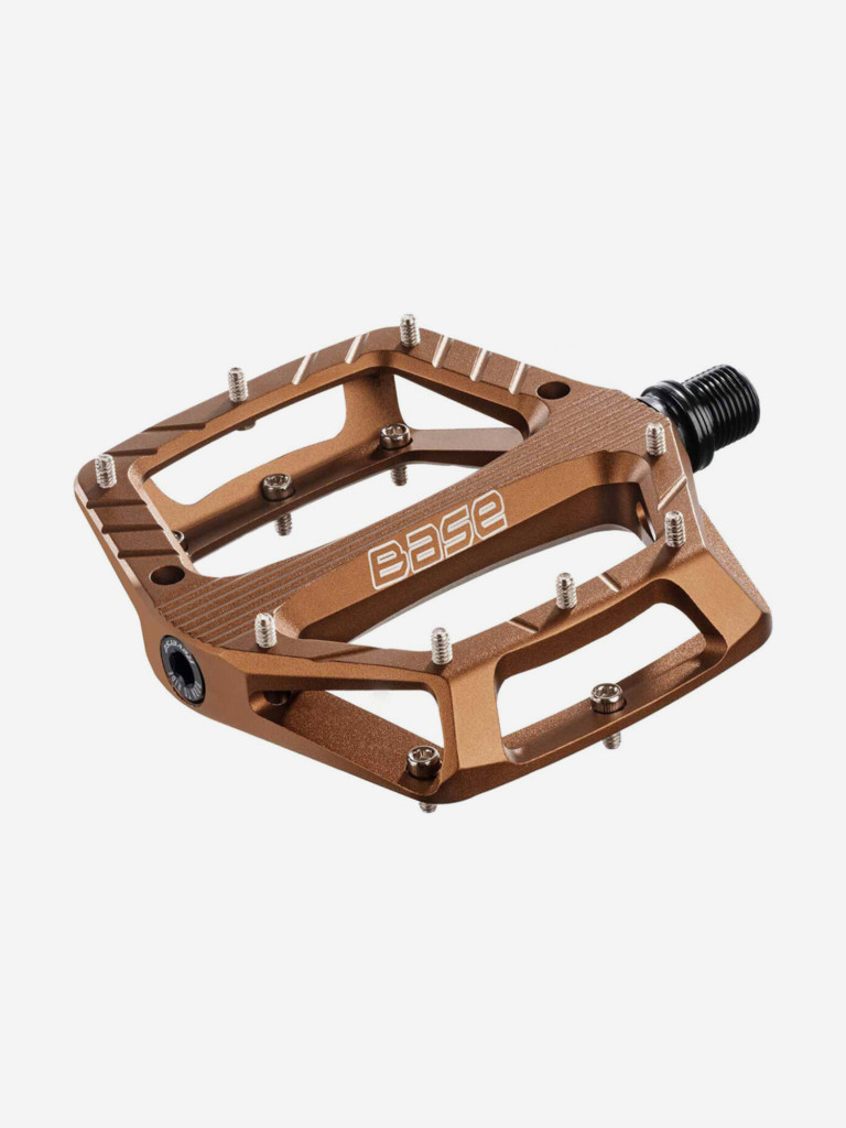 Педали Reverse Components Base Platform Pedals, коричневый, 104 мм