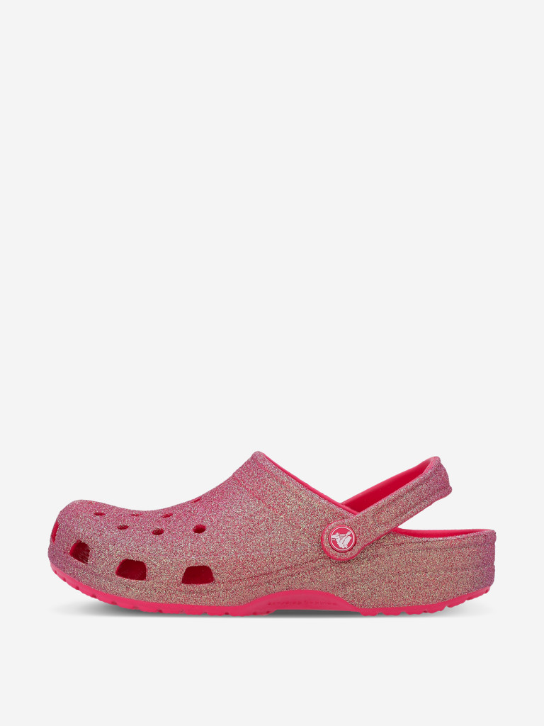 Сабо женские Crocs Classic Iridescent Glitter