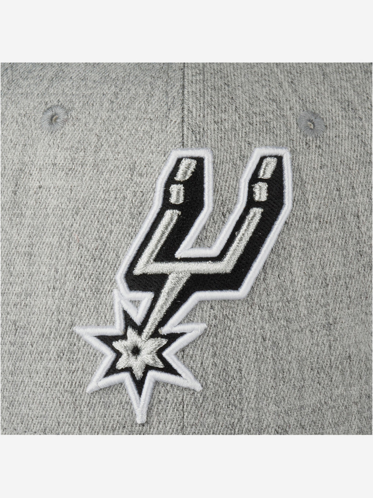 Бейсболка MITCHELL NESS HHSS3273-SASYYPPPGYHT San Antonio Spurs NBA (серый)