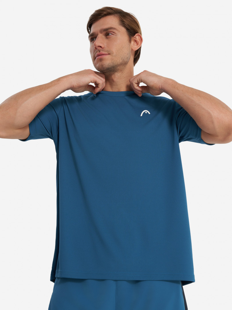 Футболка мужская Head Голубой 4619₽