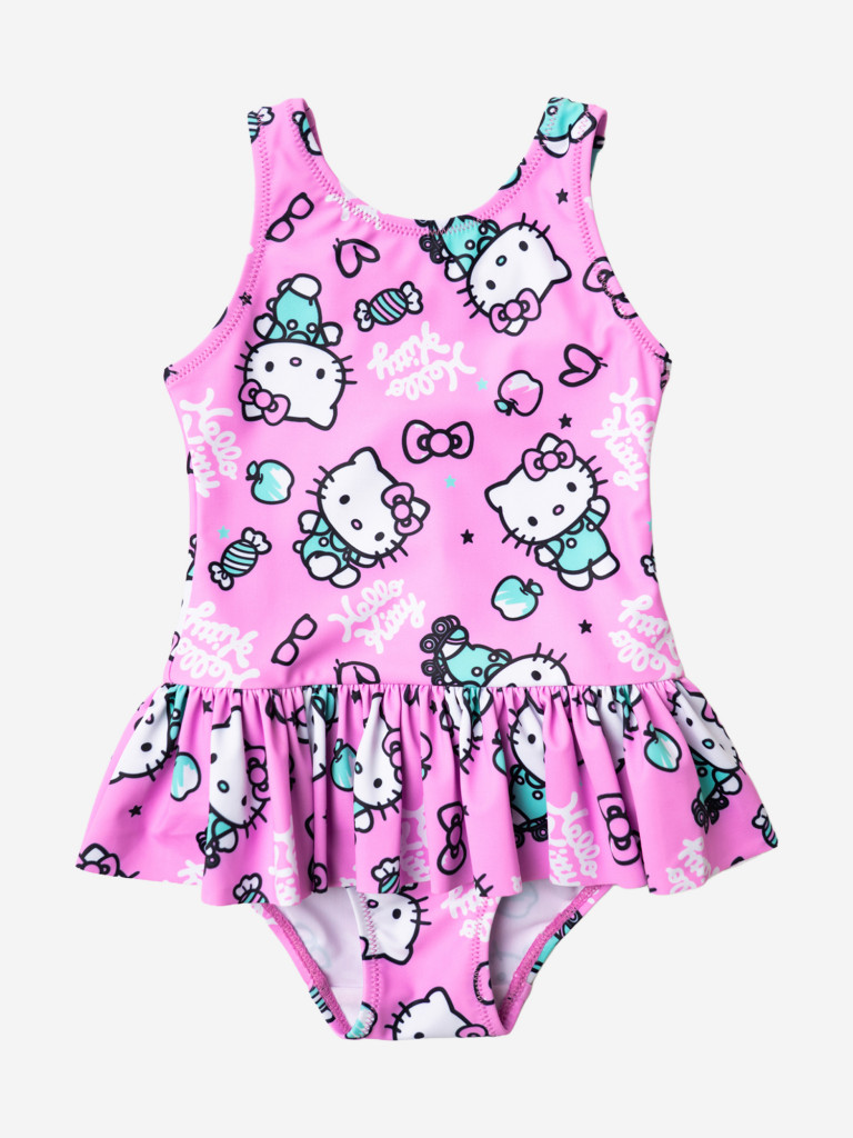 Купальник слитный для девочек PlayToday