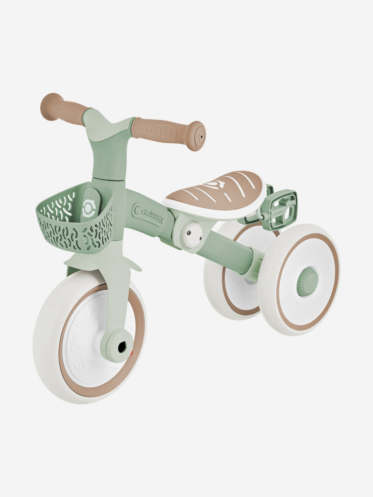 Трехколесный велосипед-беговел Globber LEARNING TRIKE 2в1 PLUS ECOLOGIC