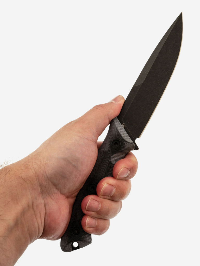 Нож фиксированный с ножнами туристический Honor knives Ranger Dark 265 мм, D2