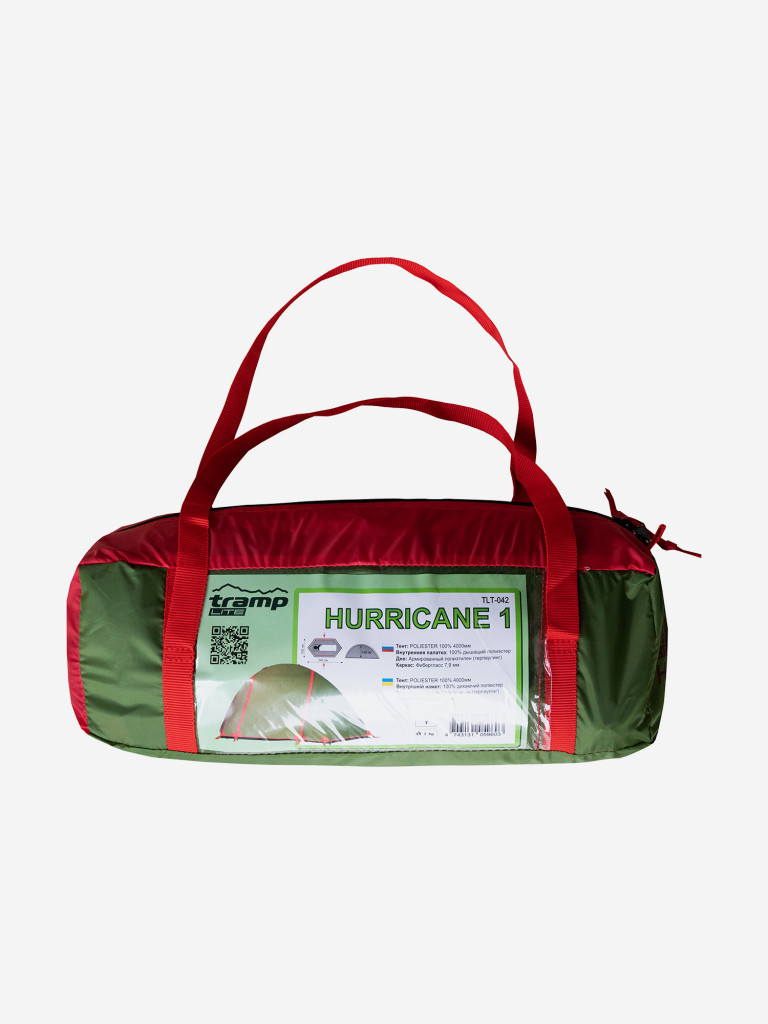 Tramp Lite палатка Hurricane1 зеленая