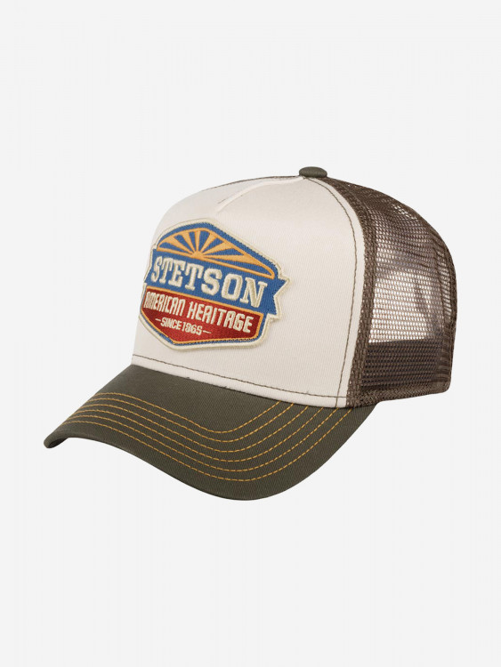 Бейсболка с сеточкой STETSON 7751194 TRUCKER CAP SUN