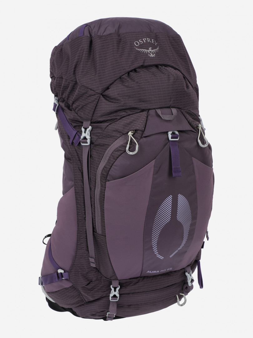 фото Рюкзак женский osprey aura ag, 65 л, фиолетовый