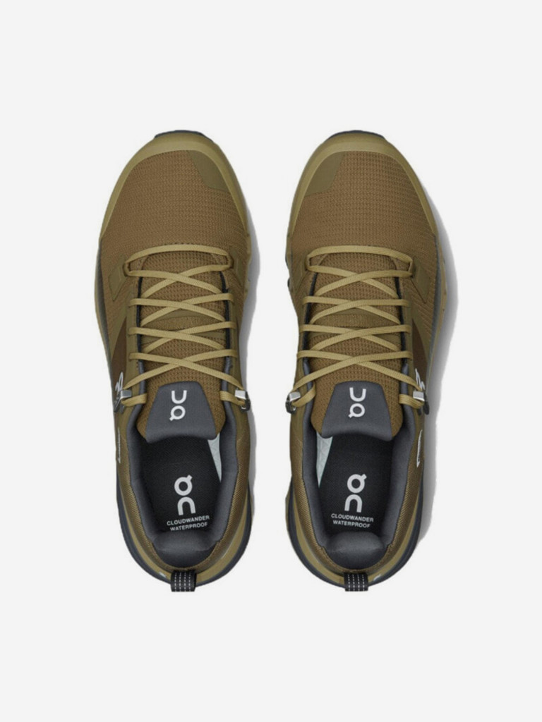 Кроссовки мужские On Running Cloudwander Waterproof Hunter Safari Dark Umber