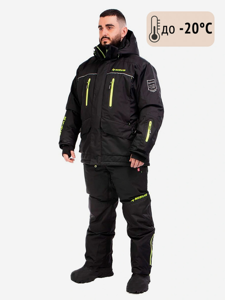 Костюм зимний NISUS LEADER (куртка+полукомбинезон) для рыбалки и охоты