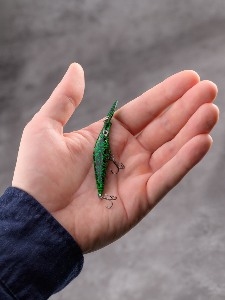 Воблер Akara Fang 50F минноу плавающий на окуня, голавля, форель 3,5гр A226