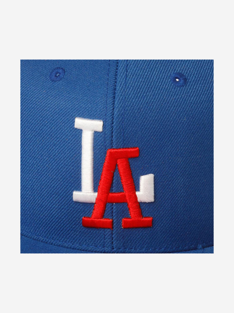 Бейсболка с прямым козырьком AMERICAN NEEDLE 400A1V-LOS Los Angeles Angels 400 Series MILB (синий)