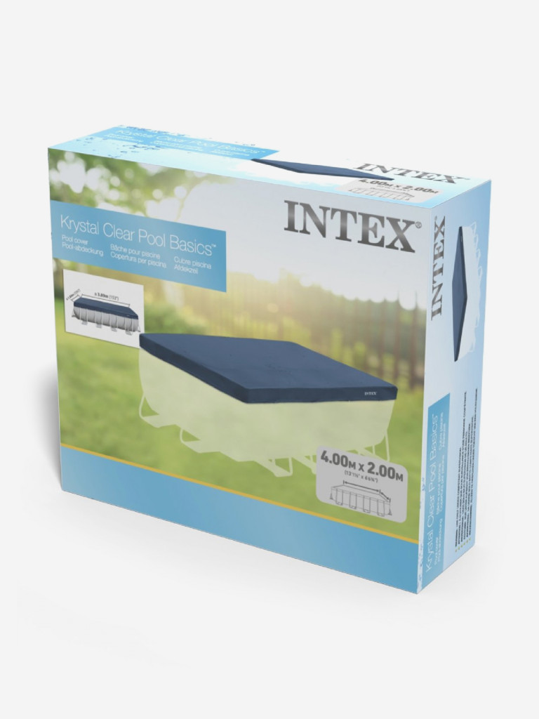 Тент Intex 28037 на бассейн Rectangular Frame размером 400х200см