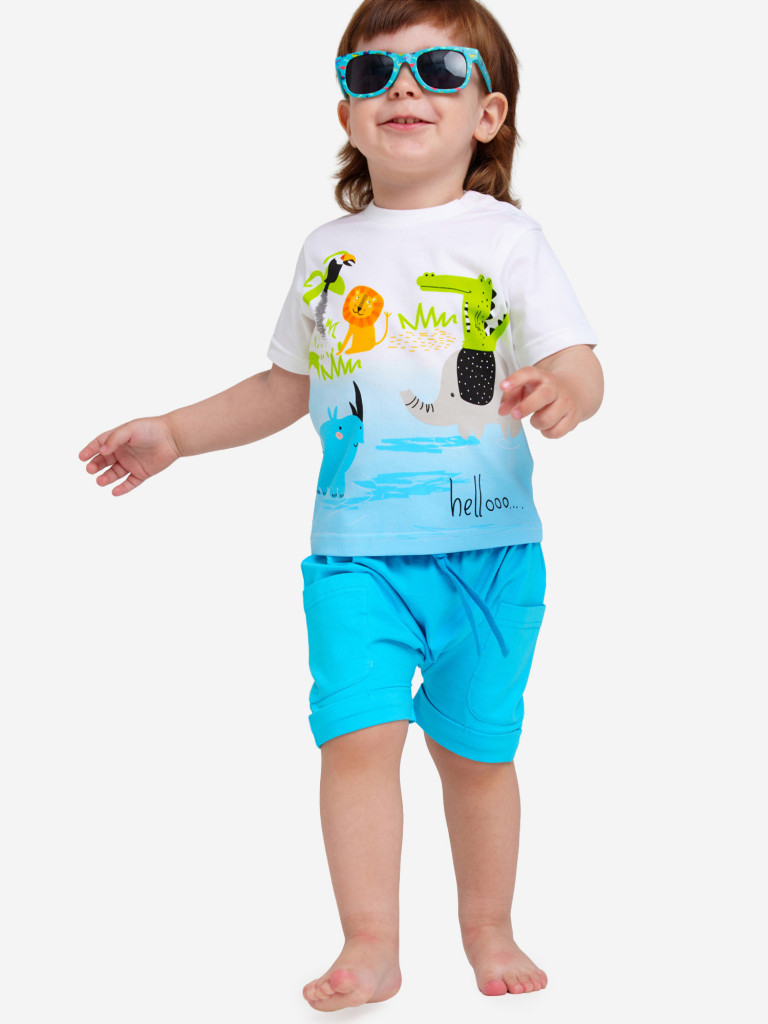 Комплект для мальчиков: футболка, шорты PlayToday