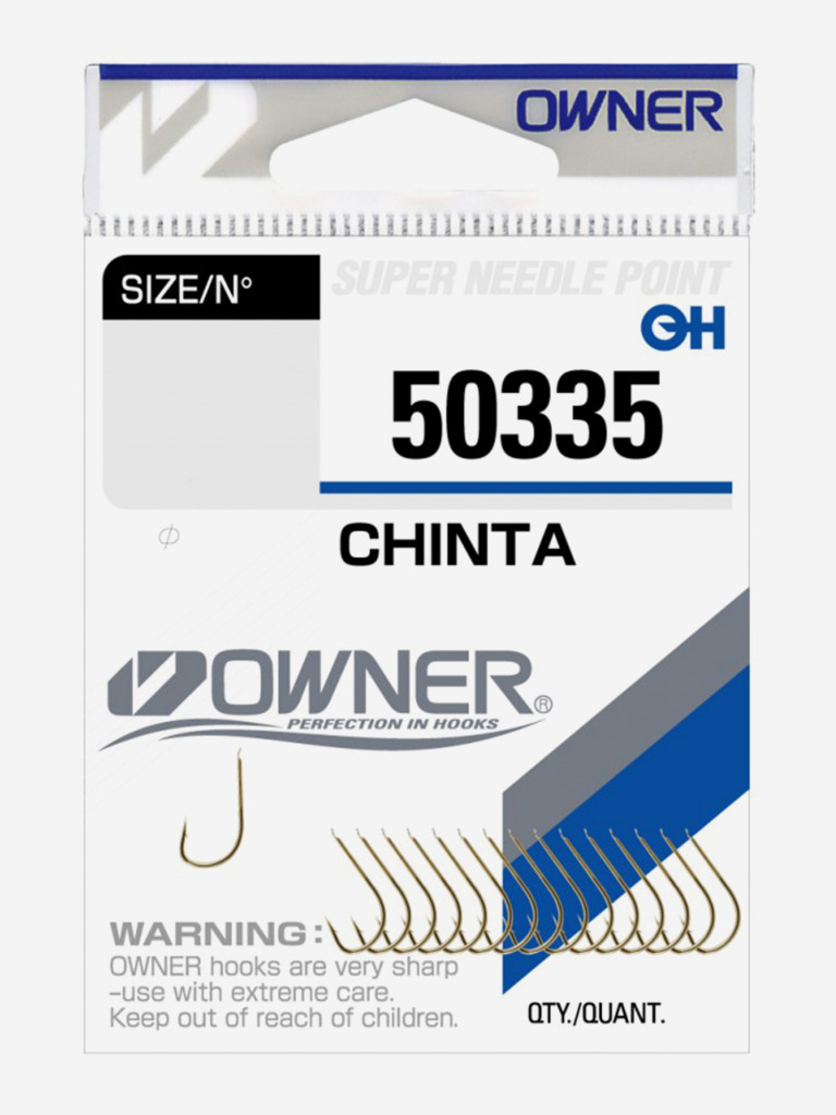 Крючок OWNER Chinta gold №3 12шт
