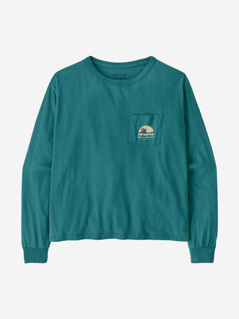 Лонгслив женский Patagonia Organic Drop Shoulder