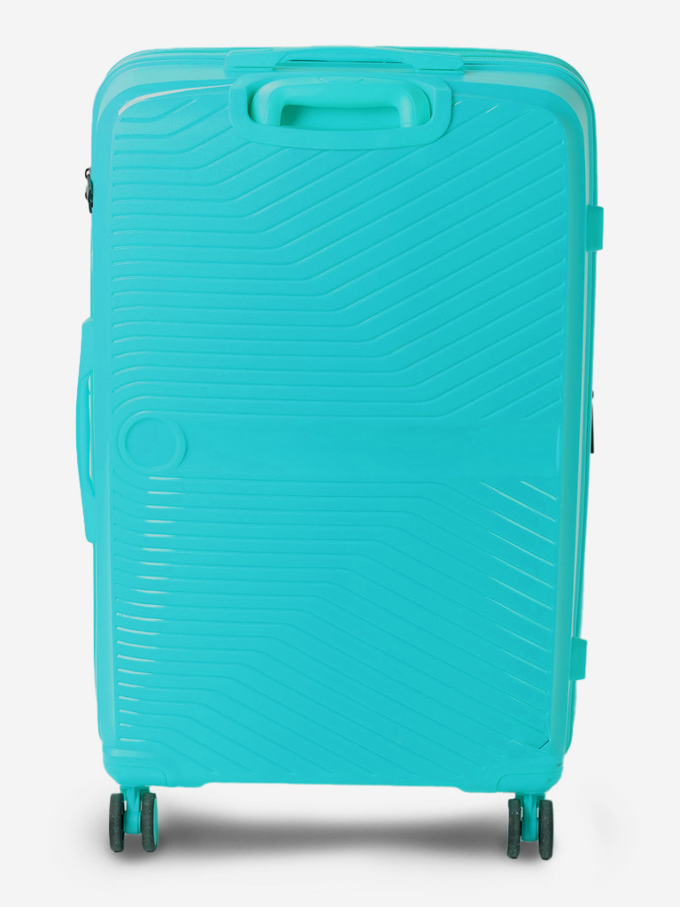 Чемодан на колесах L бирюзовый Feelway