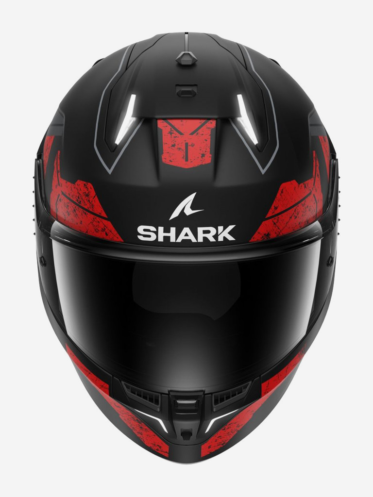 Мотошлем интеграл Shark SKWAL i3 RHAD MAT Black/Chrome/Red