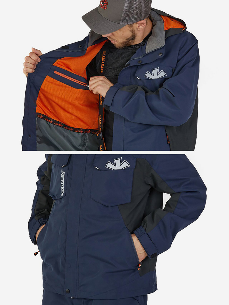 Костюм демисезонный Norfin ALPHA (куртка+полукомбинезон) для рыбалки и охоты